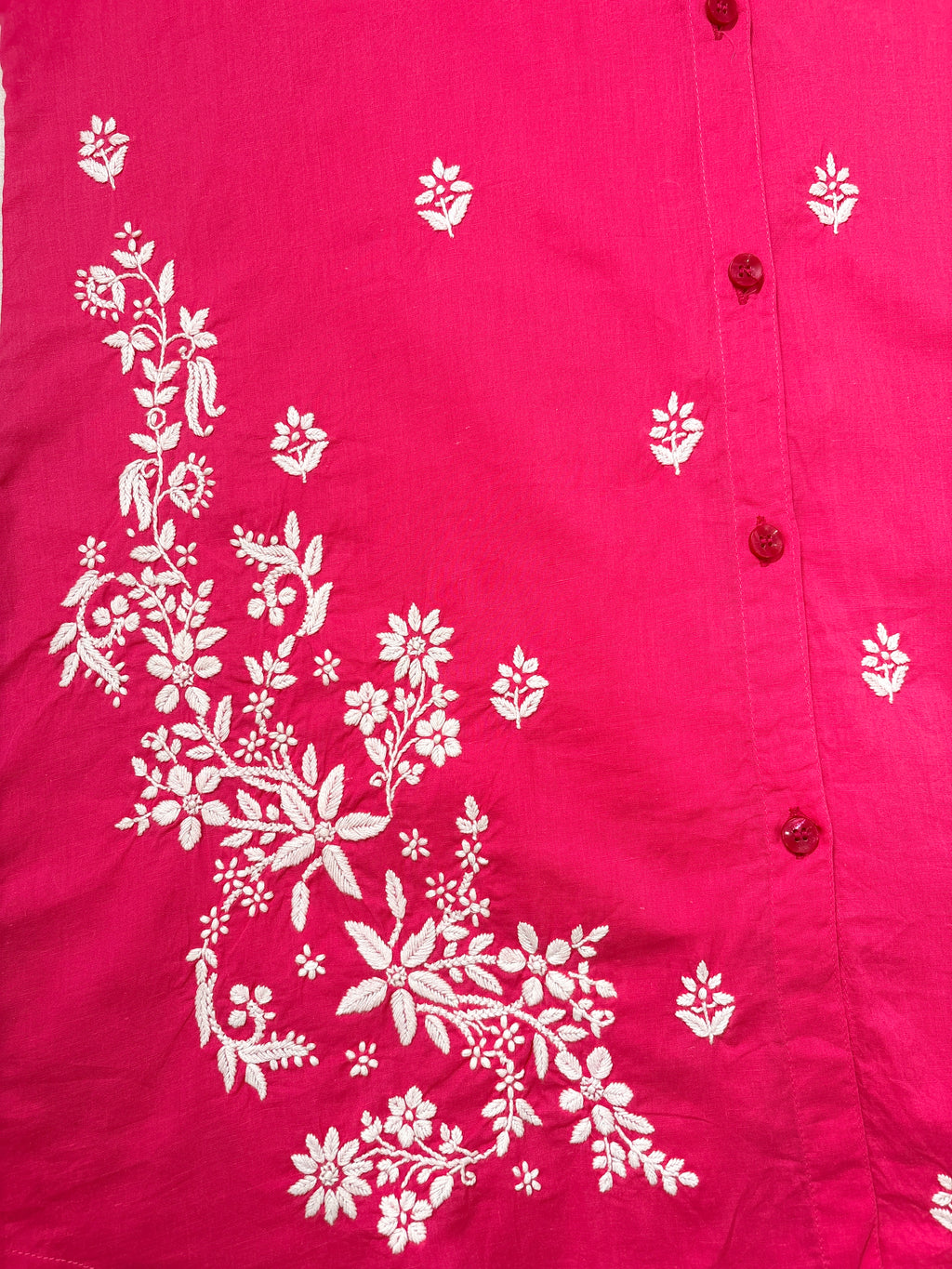 NOOR-E-ISHQ Chikankari Shirt Pista Green