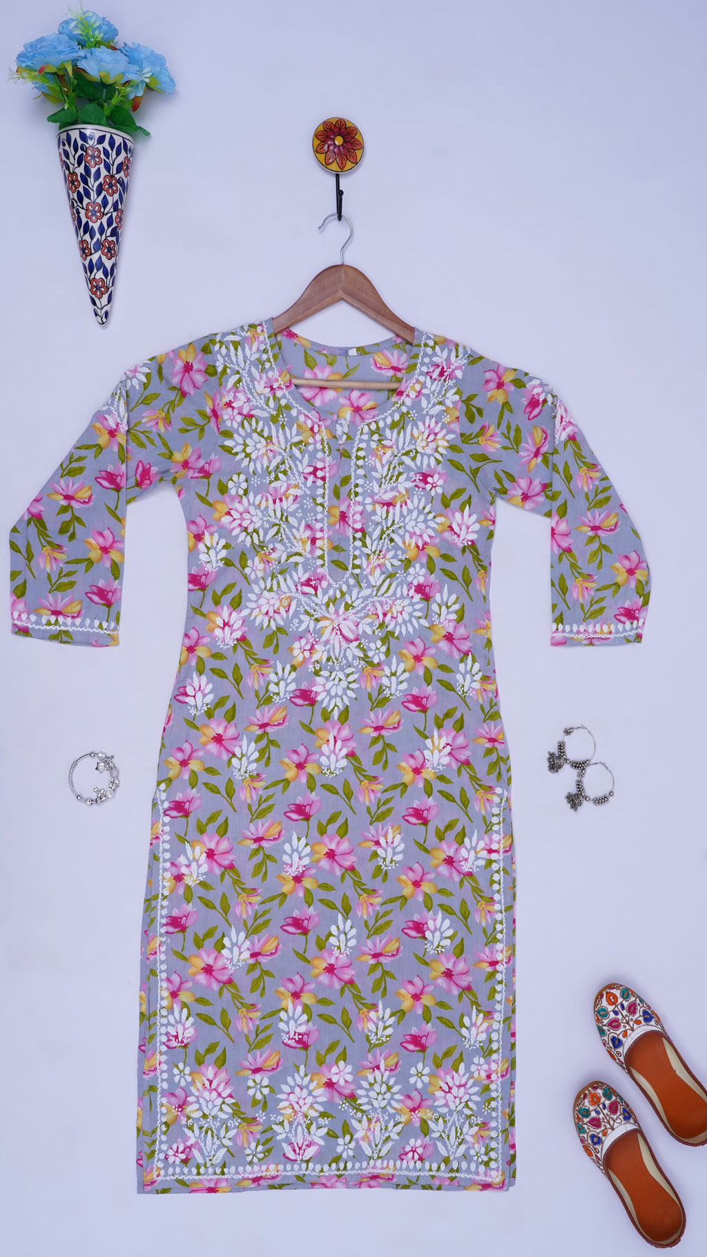 Noor-e-Mul Cotton Printed Kurta