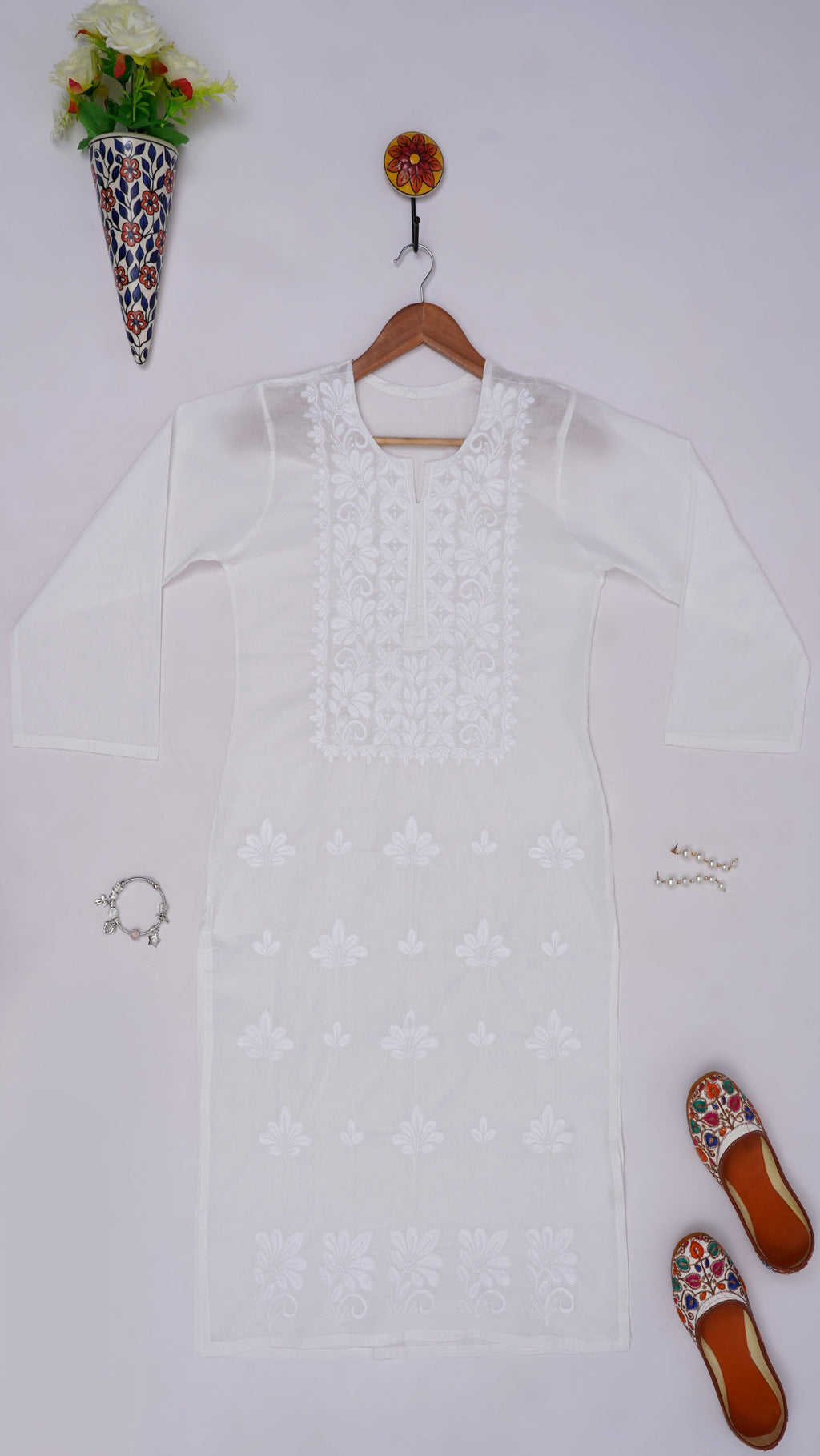 Noor-e-Nazaakat 3D Embroidery Kurta