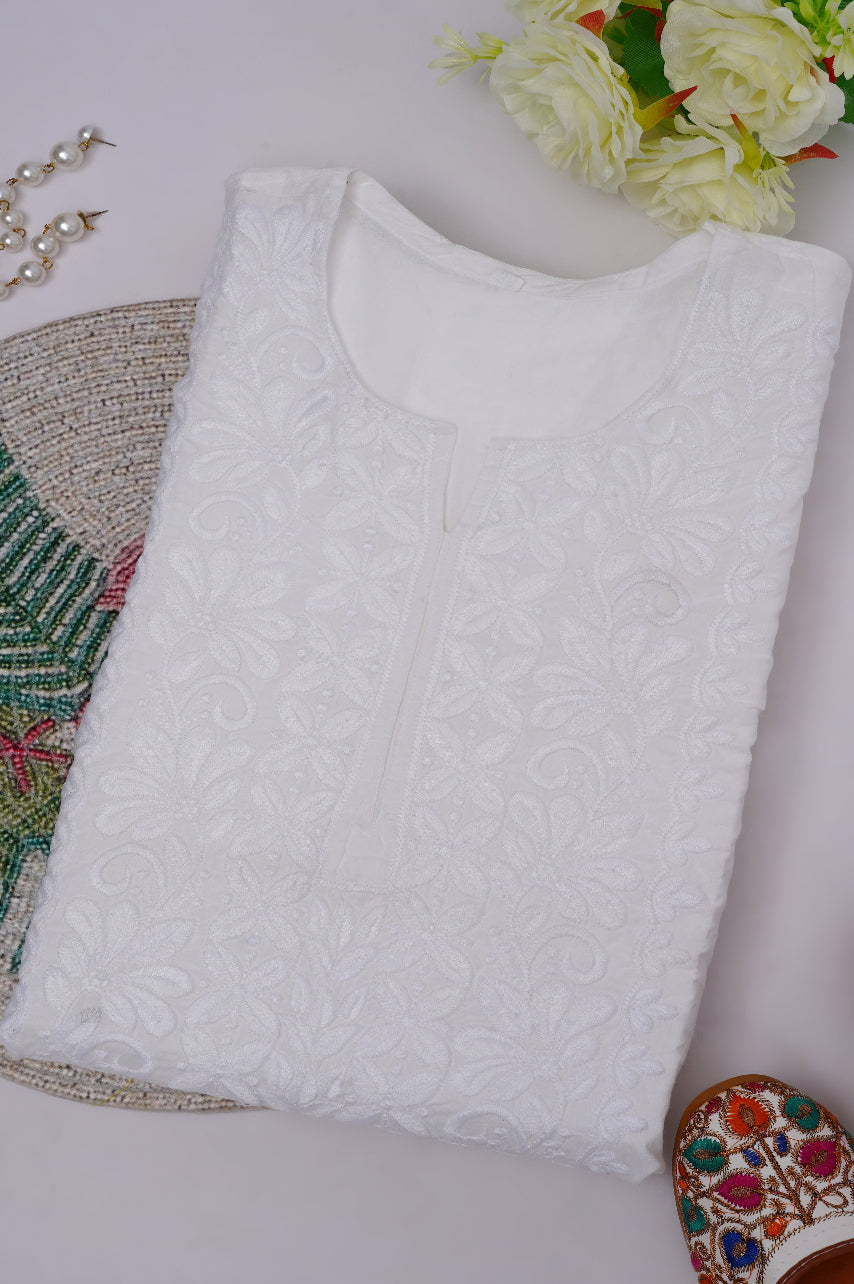 Noor-e-Nazaakat 3D Embroidery Kurta