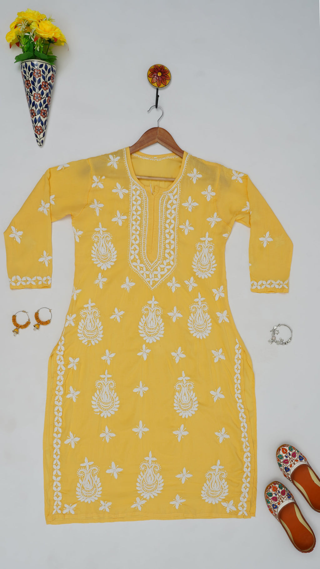 Noor-e-Rayon Chikankari Kurta