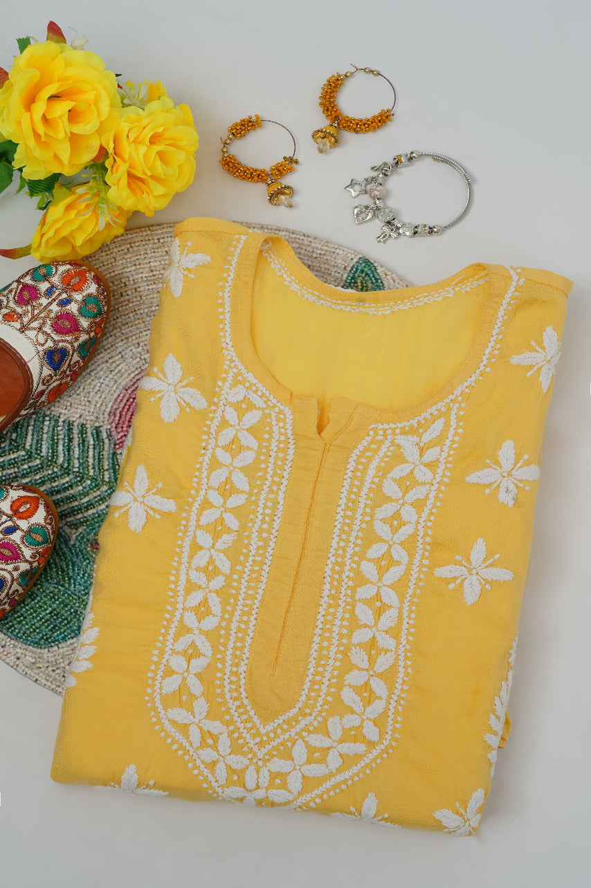 Noor-e-Rayon Chikankari Kurta