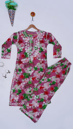 Noor-e-Mul Cotton 2 pc Chikankari set