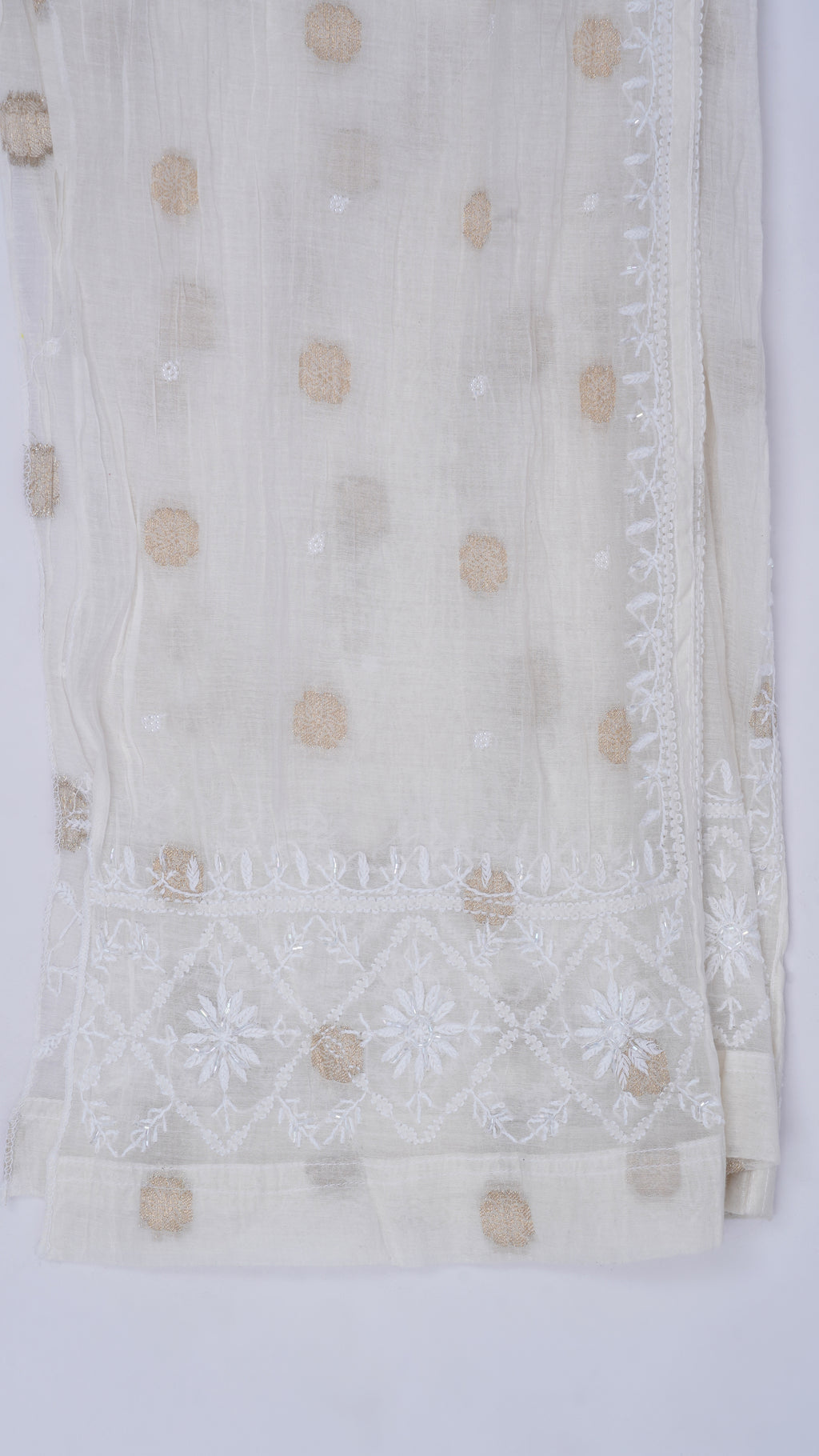 Noor-e-Ivory Chikankari  Cord Set