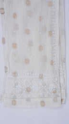 Noor-e-Ivory Chikankari  Cord Set