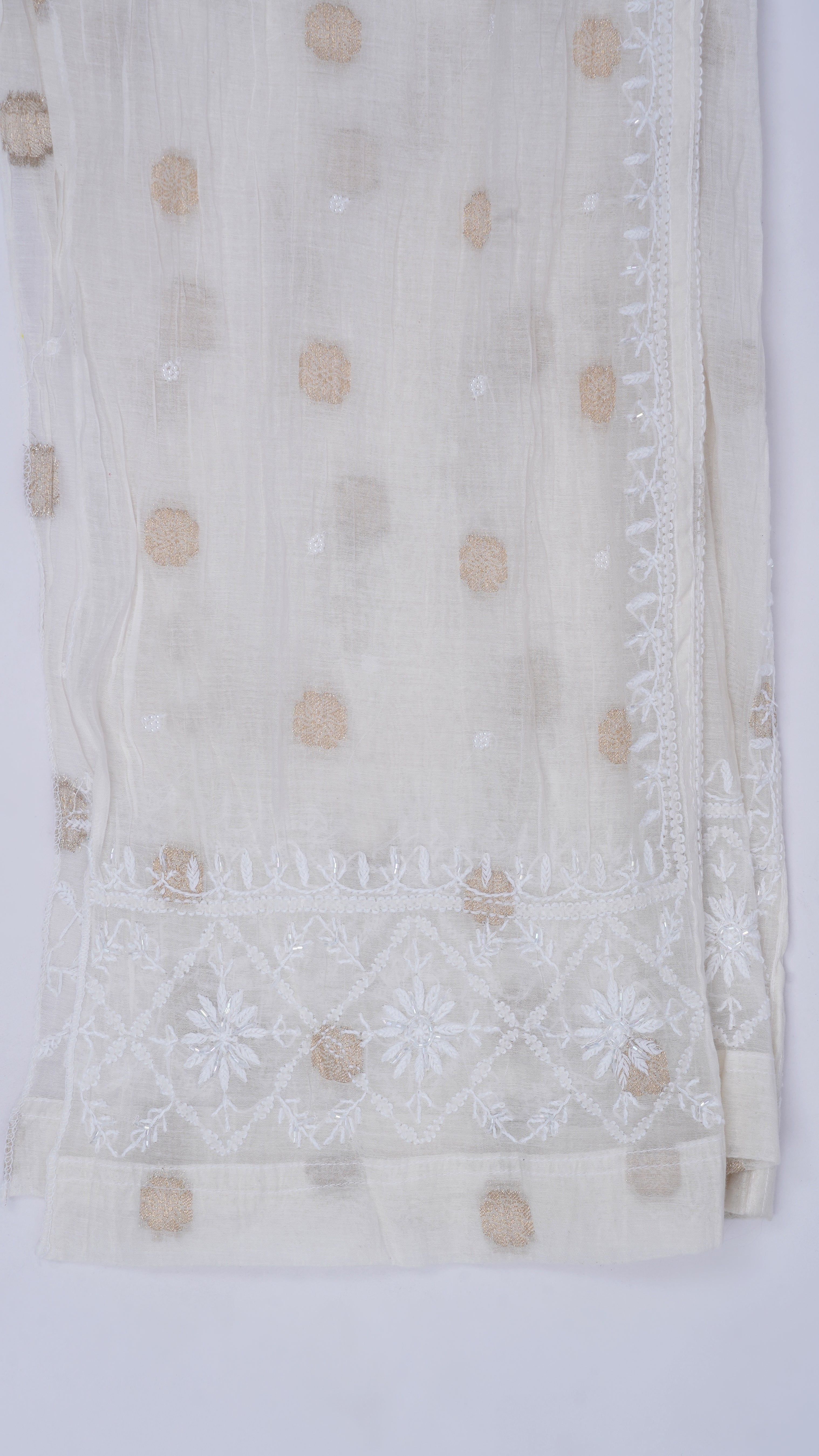 Noor-e-Ivory Chikankari  Cord Set