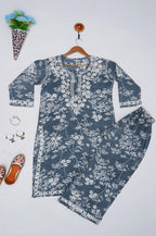 Noor-e-Mul Cotton 2 Pc Chikankari set