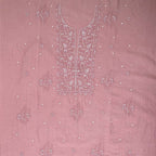 Rosy Brown Mal Chanderi Dress Material