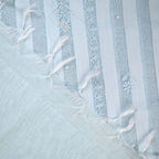 Pastel Blue Mal Chanderi Dress Material