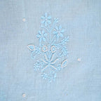 Beau Blue Mal Chanderi Dress Material