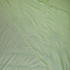 Light Moss Green Mal Chanderi Dress Material