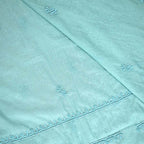 Steel Teal Mal Chanderi Dress Material