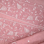 Rosy Brown Mal Chanderi Dress Material