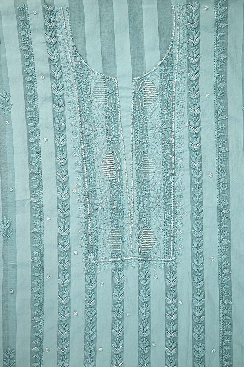 Opal  Mal Chanderi Dress Material